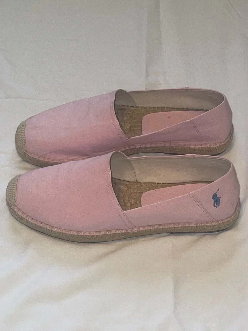 Polo by Ralph Lauren Pale Pink Espadrille Flats